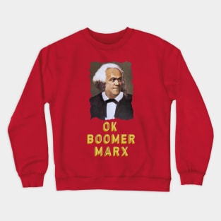 After Shaving "Boomer" Karl Marx Crewneck Sweatshirt